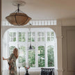 Japanese silk pendant light Art Decor Oi Soi ufo umbrella lamp LED chinese lantern Living Room Study office unique bedroom light