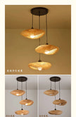 2026 Newest Bamboo Pendant Lamps Ceiling Lights Rattan Wicker Lustre Hand Knit Braiding Suspended Home Dining Braided Decor Hot