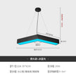 Arrow chandelier LED modeling light Office gym Internet cafe store Shopping mall corridor aisle V-shaped industrial wind light