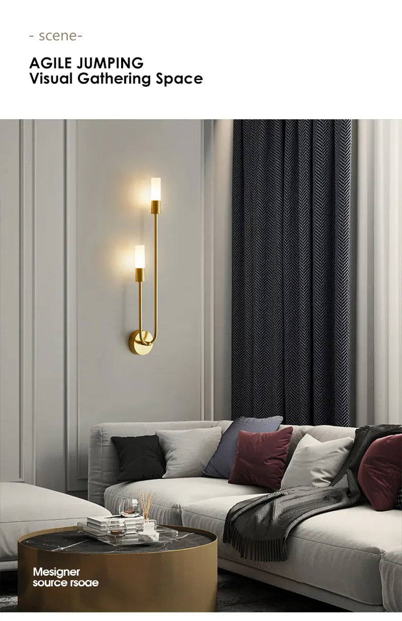 Modern LED Wall Lamps Wall Lighting Fixtures for Bedroom Living Room Indoor G9 Bulb LED Wall Sconce for Kitchen Dinning Room