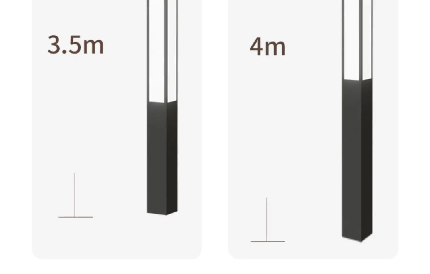 Garden lamp outdoor waterproof new Chinese landscape lamp post community square commercial street lamp project custom high pole