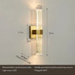 Modern Bubble Crystal LED Wall Lamps Bathroom Dresser Living Room Bedroom Mirror Wall Sconces Indoor Decoration Lighting Lustres