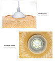 Southeast Asian Individuality Hand Woven Bamboo Chandelier Chinese Lamps Tea Room Restaurant Hotel Artistic Modeling Lampshade
