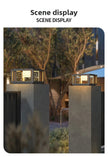 Solar Column Head Lamps Waterproof Courtyard Lamps Gate Pillar Lamps Wall Column Lamps Outdoor Villa Column Head Lamps