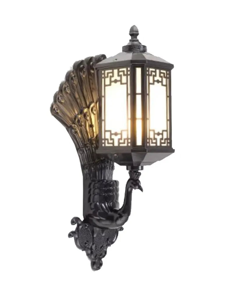 European Style Outdoor Entrance Villa Balcony Waterproof Retro Courtyard Terrace Wall Light