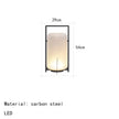 Japanese Style Garden Outdoor Waterproof LED Floor Lamp Simple Restaurant Hotel Acrylic Rechargeable Solar Power Standing Lamp