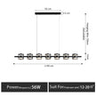 Modern Hanging Led Pendant Lights For Dining Room Kitchen Island long Bar Chandeliers decoration home decor Black light fixtures