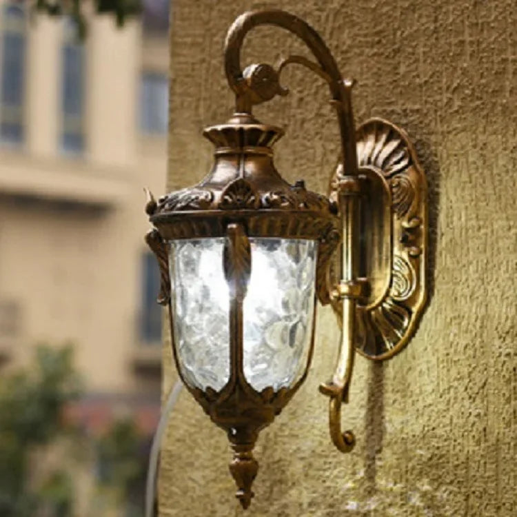 DurableEuropean Outdoor Wall Lamp Indoor And Outdoor Waterproof Led Wall Lamp Simple Corridor Gate Balcony Villa Courtyard Lamp