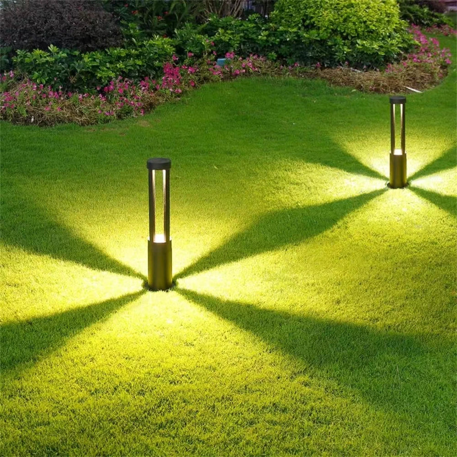 ASANZUO Outdoor Waterproof Lawn Lamp Aluminum Landscape Light Villa Garden Light LED Street Light Courtyard Standing Lamp