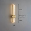 Modern Sconce LED Long Wall Light for Bedroom Living Room Surface Mounted Background Room Decor Wall Lighting Fixture