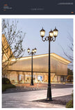 Waterproof high LED retro outdoor landscape courtyard 3m European style outdoor lawn lamp villa household garden street lighting