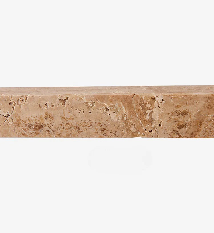 Long Strip Natural Stone Wall Lamp modern Bedroom Living Room Decoration Corridor Wall Sconce Yellow Travertine Lighting Fixture