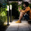 Outdoor Waterproof Acrylic LED Lawn Lamp 50/70CM Aluminum Pillar Garden Path Light Landscape Lawn Lights AC85-265V