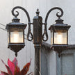 Double Ended Courtyard Outdoor Waterproof Lawn Landscape Community Villa Garden Light