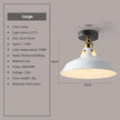 DAMIASMIL Retro Ceiling Lamp for Living Room Dining Room Bedroom Corridor Entrance Ceiling Lights E27 Indoor Lighting Fixtures