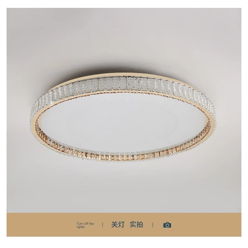 WPD Modern Simple Ceiling Lamps Creative LED Crystal Decorative For Home  Lighting