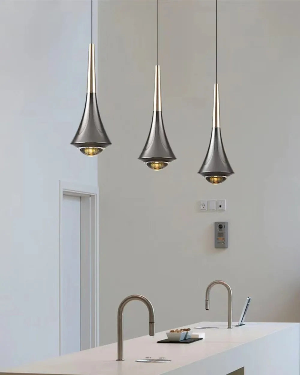 2023 New Modern Aluminum Anti Dazzle LED Pendant Lamp 7W12W Dimmable Table Lamp Bedside Lamp 110V220V Indoor Lighting