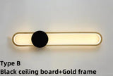 Modern Sconce LED Long Wall Light for Bedroom Living Room Surface Mounted Background Room Decor Wall Lighting Fixture