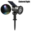 9LED Solar Powered Lights Outdoor Garden Waterproof IP65 Wall Lamps Motion Sensor Light Spotlight Path Yard Lawn Landscape Decor