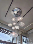 Nordic home decoration, stair chandelier, living room and dining room Pendant lights, ceiling light, indoor lighting