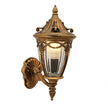 SANDIY Outdoor Wall Lights External Sconce Lamp LED Porch Luminaire Retro Balcony Patio Fence Lighting 220v 110v Glass Latern