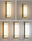 Outdoor wall lamp waterproof wall lamp Internet celebrity creative balcony aisle stairs bedroom living room new Chinese