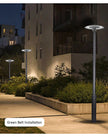 Modern Simple Creative Design Round Aluminum Led Street Lamp Cap Gray Courtyard Commercial Area Green Belt Ip65 Waterproof Light