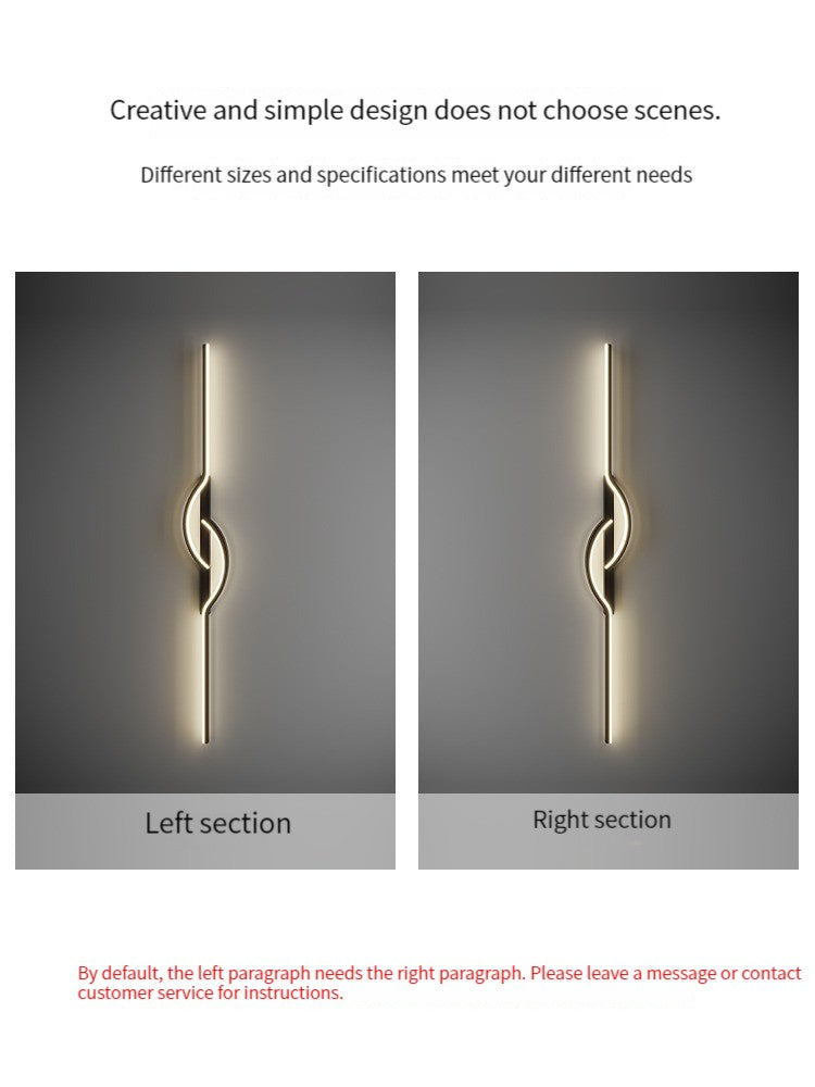 Led Bedside Wall Sconce Lamp For Living Room Bedroom Stair Modern Art Interior Wall Lights Light Fixture Night Lamps Home Decor