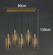 Nordic Minimal LED Pendant Lights Tubes Shaped Chandeliers Home Decor Dinning Living Rooms Villa Island Counter Lighting Fixture