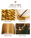 Nordic Modern Copper LED Ceiling Lights Fixtures Kitchen Hallway Balcony Round Ceiling Lamps Minimalist Lampara Gold Lighting