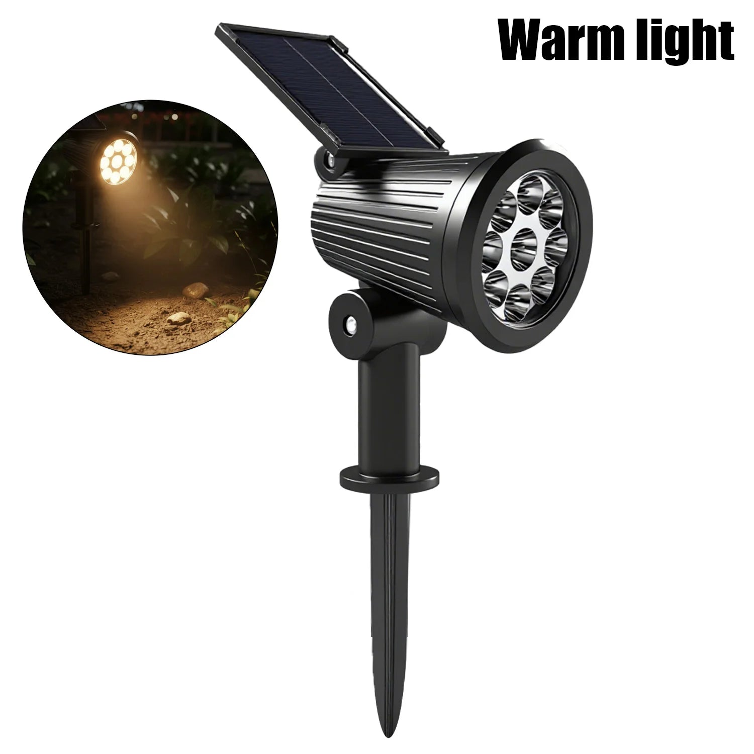 9LED Solar Powered Lights Outdoor Garden Waterproof IP65 Wall Lamps Motion Sensor Light Spotlight Path Yard Lawn Landscape Decor