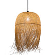 Southeast Asian Individuality Hand Woven Bamboo Chandelier Chinese Lamps Tea Room Restaurant Hotel Artistic Modeling Lampshade