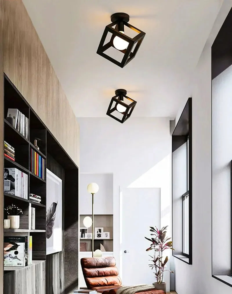 vintage industrial E27 ceiling lamp to enhance your living space. Perfect for adding beauty andNew Stylish, modern, retro