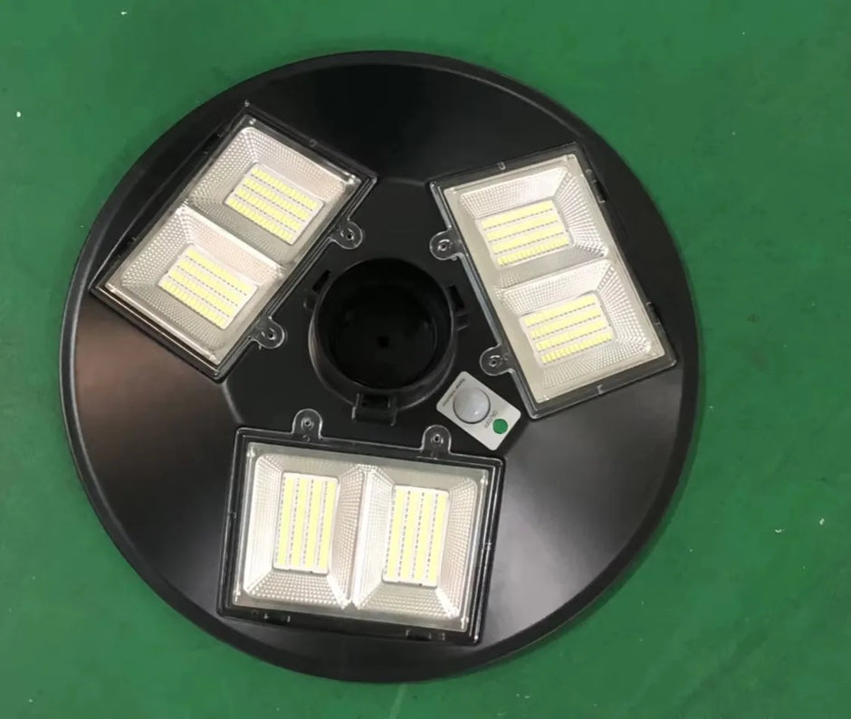 Solar Street Light 300W 400W 500W Waterproof Yard Lamp PIR Motion Sensor Garden Outdoor UFO Lighting with Remote