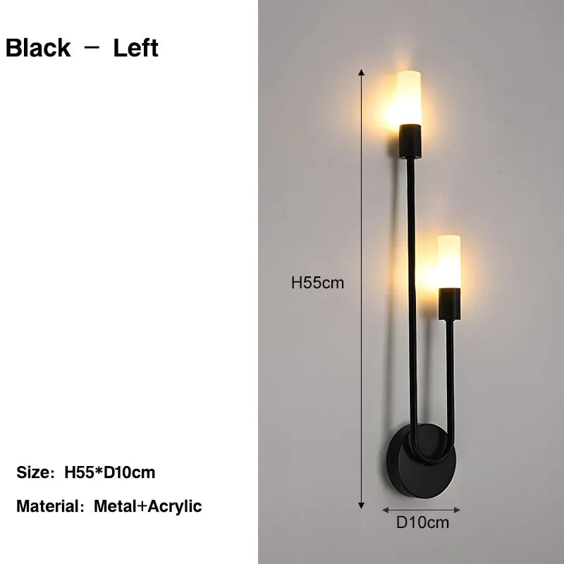 Modern LED Wall Lamps Wall Lighting Fixtures for Bedroom Living Room Indoor G9 Bulb LED Wall Sconce for Kitchen Dinning Room