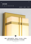 Outdoor wall lamp waterproof wall lamp Internet celebrity creative balcony aisle stairs bedroom living room new Chinese