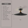 DAMIASMIL Retro Ceiling Lamp for Living Room Dining Room Bedroom Corridor Entrance Ceiling Lights E27 Indoor Lighting Fixtures