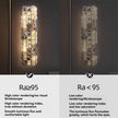 Crystal LED Wall Lights High-end Modern Interior Wall Lamps Bedside TV Background Restaurant Decor Lighting Fixtures