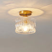 Modern Pendant Ceiling Lamp with Glass Shade for Kitchen Aisle Balcony Bedroom Home Art Deco Led Ceiling Lights Fixtures E27