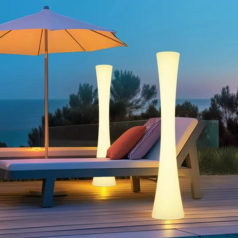 Luminous floor lamp lawn solar LED outdoor lighting solar outdoor garden decoration outdoor garden light street lamp