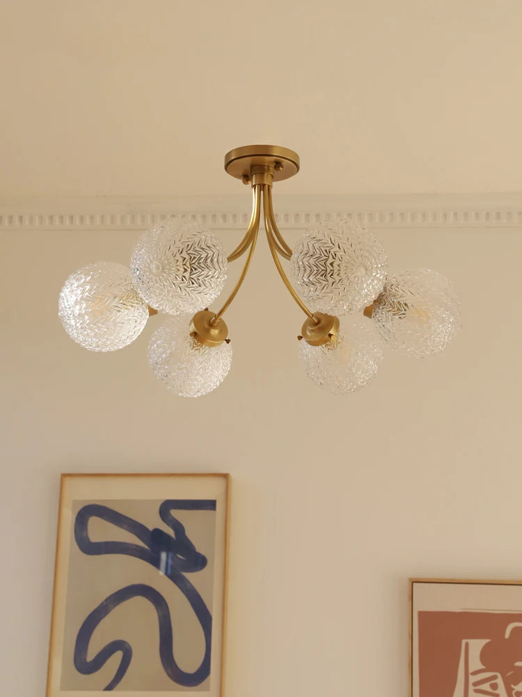 2025Modant Creative Glass Ball Acrylic Designer Ceiling Light for Living Room Bedroom Villa Home Decoration Hanging Light