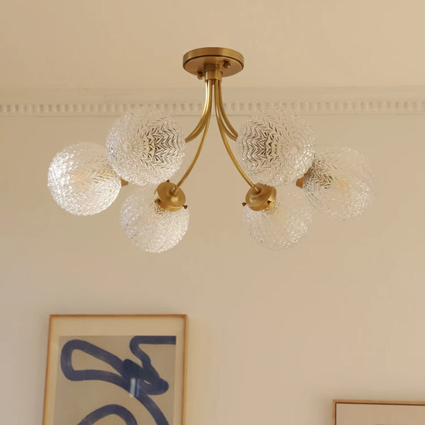 2025Modant Creative Glass Ball Acrylic Designer Ceiling Light for Living Room Bedroom Villa Home Decoration Hanging Light