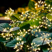 1/2/4pcs Solar Firework Lights Warm White Light Suitable for Garden Lawn Camping Steps Greenway Courtyard Decoration Lawn Lights