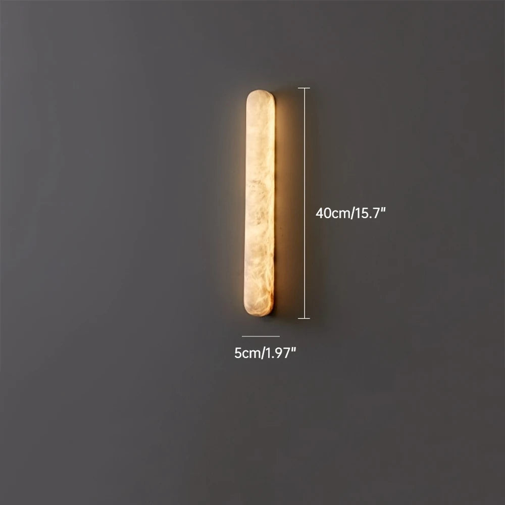 LED Spanish Imported Natural Marble Wall Lamp Designer Style Villa Living Room Hotel Bedroom Bedside Wall Lamp Indoor Home Decor