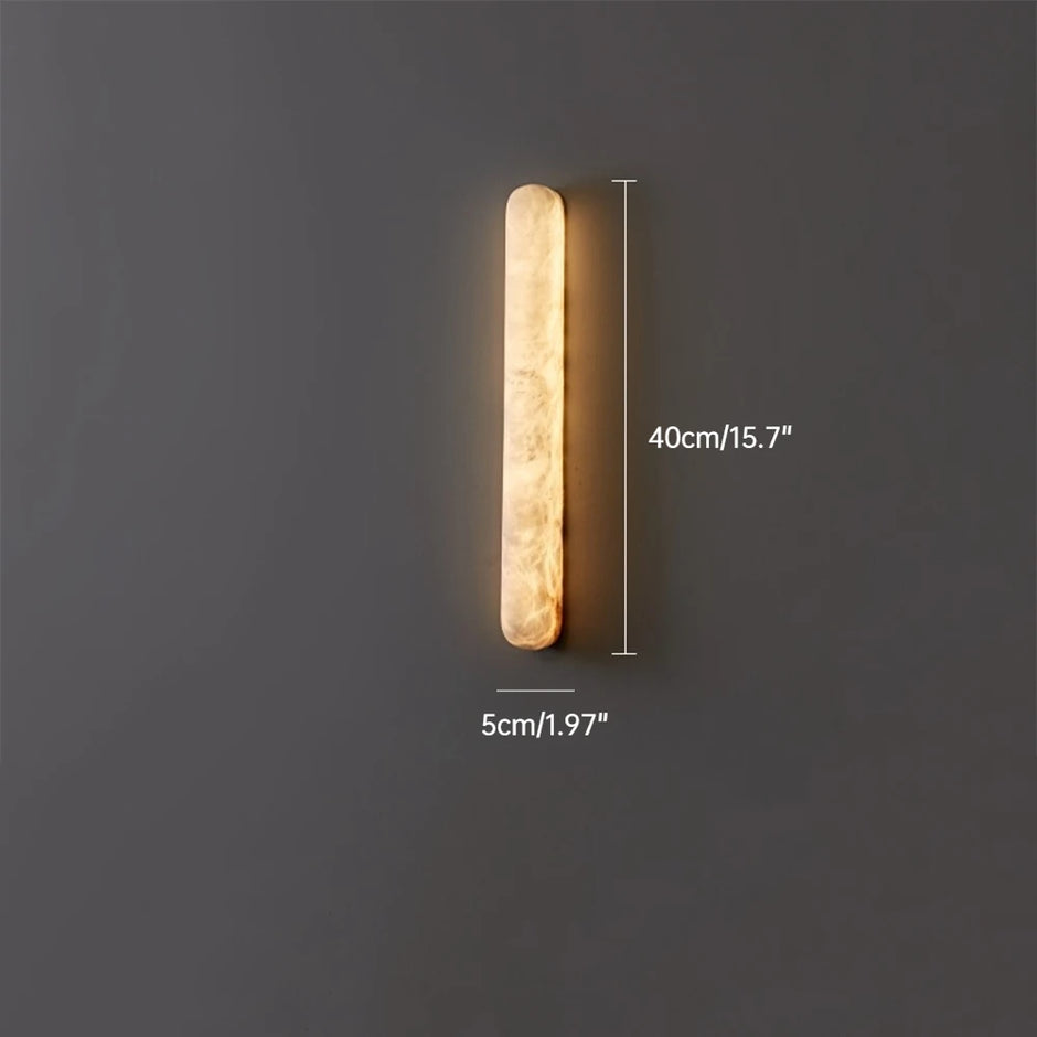 LED Spanish Imported Natural Marble Wall Lamp Designer Style Villa Living Room Hotel Bedroom Bedside Wall Lamp Indoor Home Decor