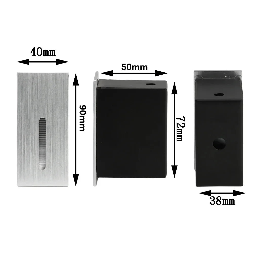 Led Recessed Step Lights Aluminum Embedded Wall Light Interior Nightlight for Stairway Hallway Lighting Living Room Decoration