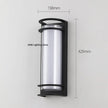 Outdoor LED Wall Lamp Waterproof Villa Lighting Courtyard  Simple Entrance Gate Pillar Outdoor Corridor Terrace Outside