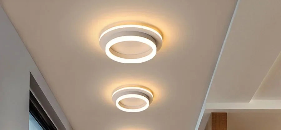 Modern LED Chandelier Indoor Lighting For Corridor Hallway Surface Mounted Acrylic Ceiling Light Dimmable Lamp Lustres HOME Deco