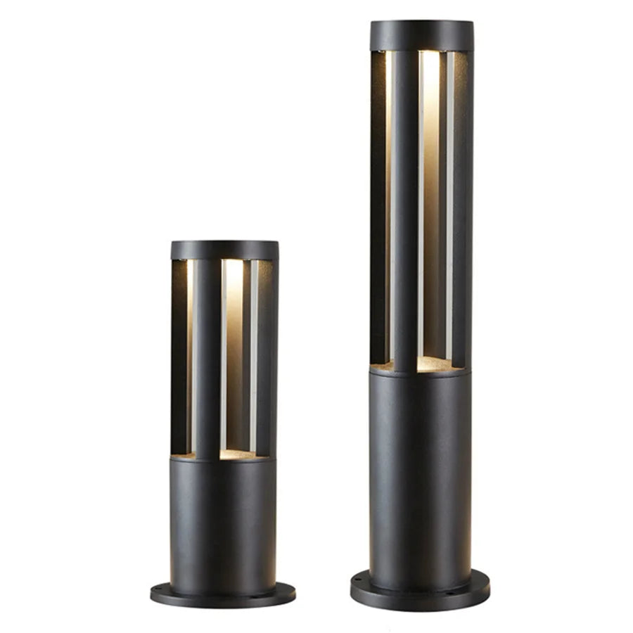 Outdoor Landscape Lawn Lamp Waterproof Villa Garden Courtyard Stand Pole Light Modern Park Community Post Lamp Led Bollard Light