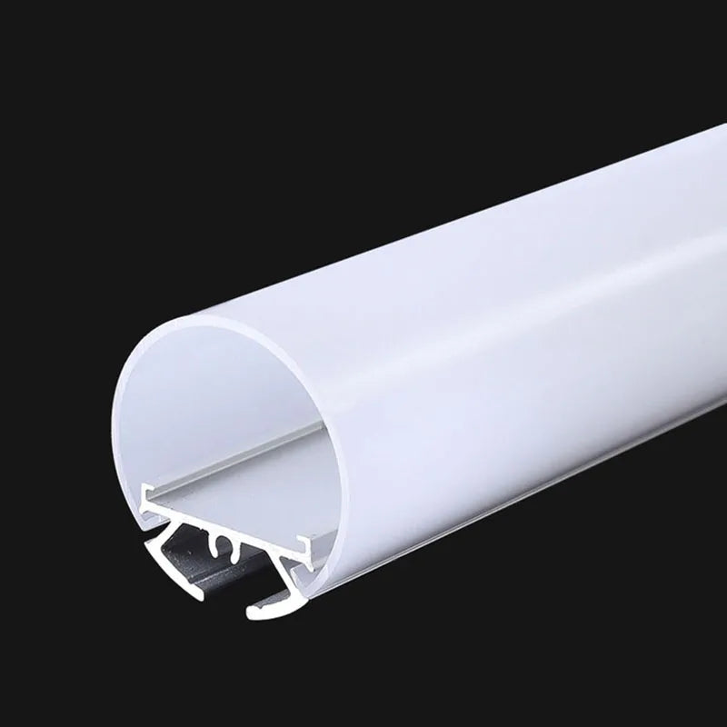 270 Luminescence Circular Led Aluminum Profile 20/30/40Mm Led Channel Diffuser Linear Bar Light Long Strip Pendant Lamp Tubes